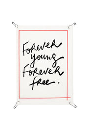 Texts on big detachable prints