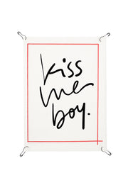 Texts on big detachable prints