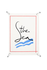 Texts on big detachable prints