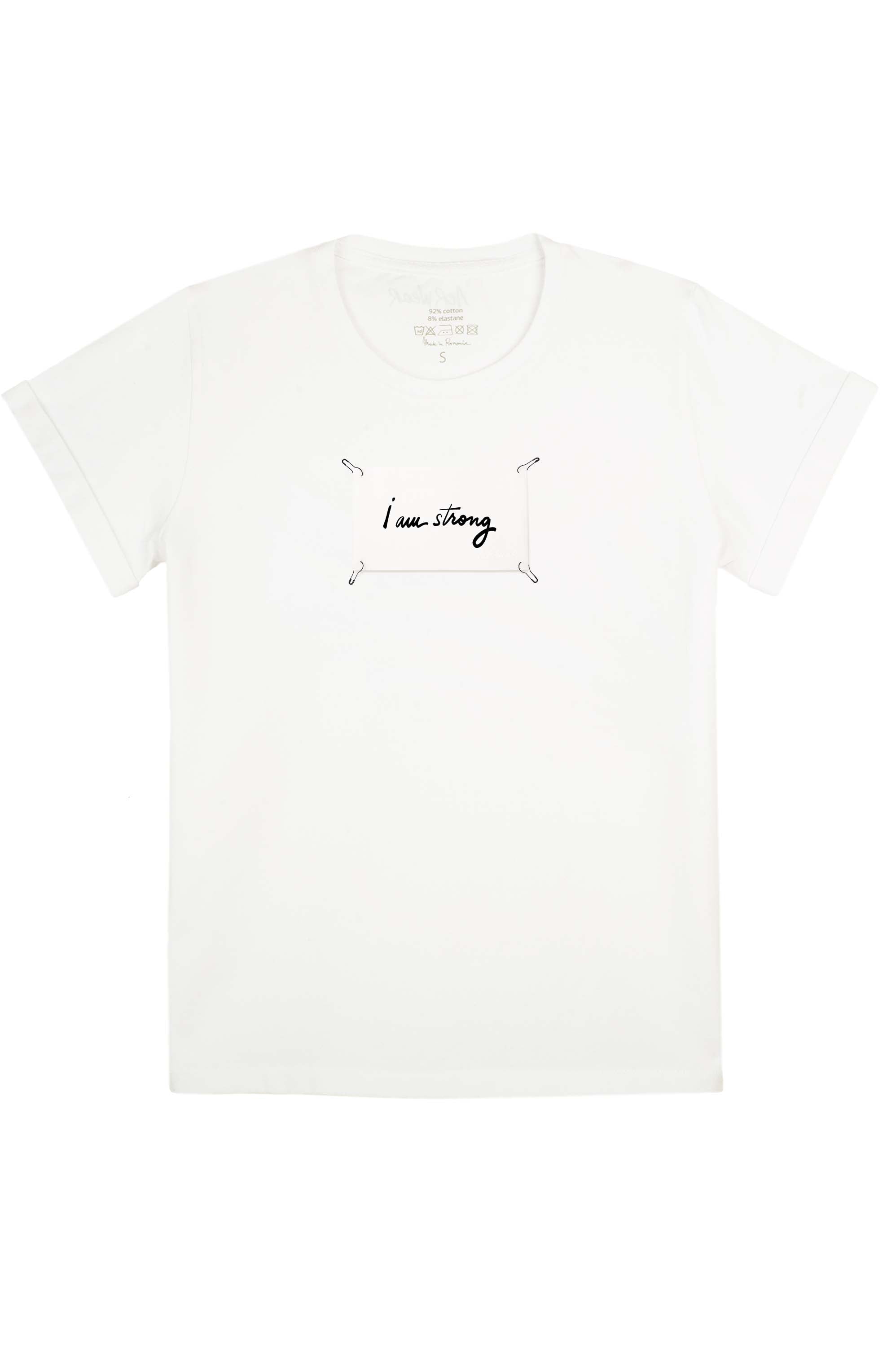 I am strong detachable print