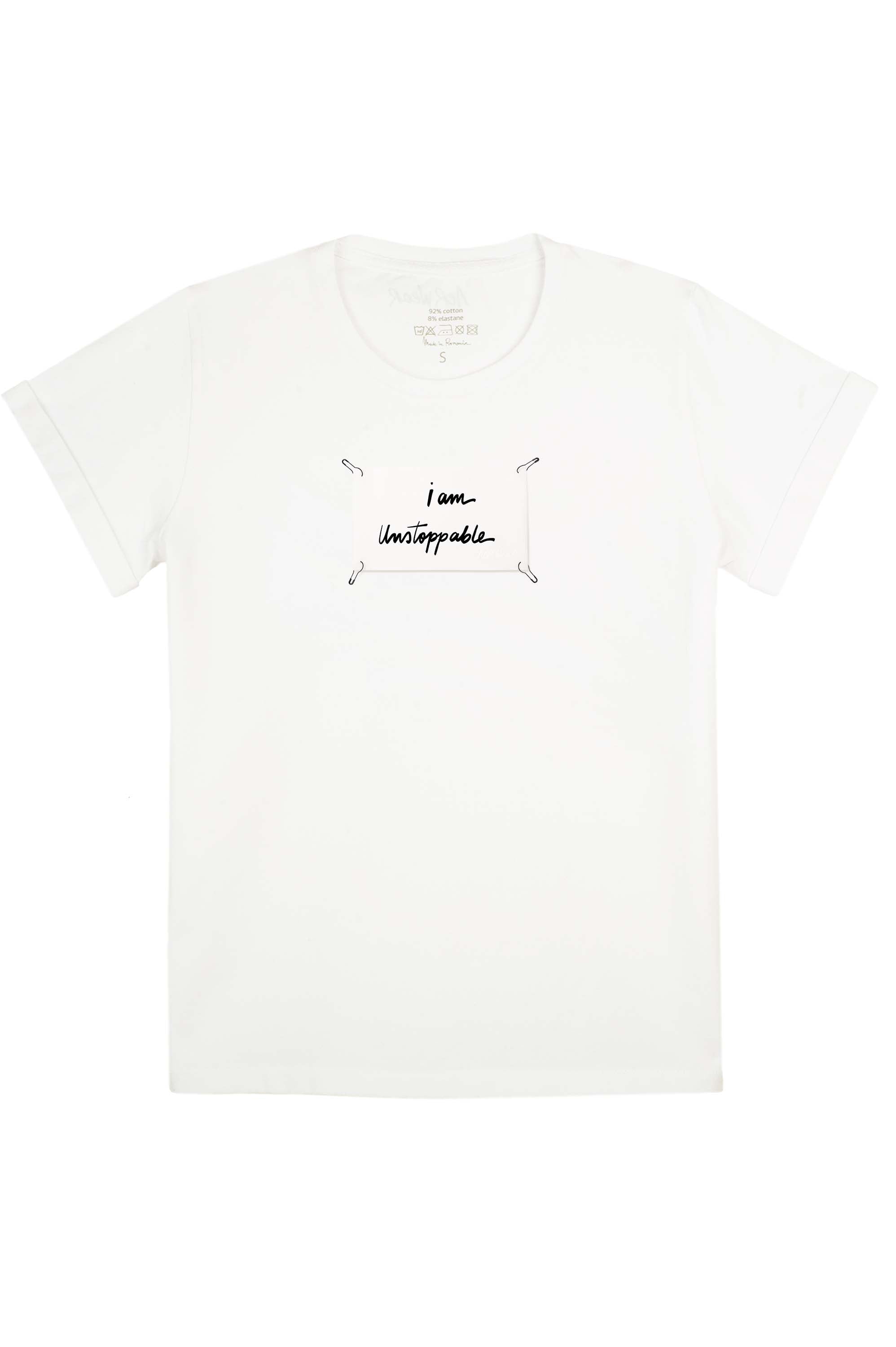 I am unstoppable detachable print