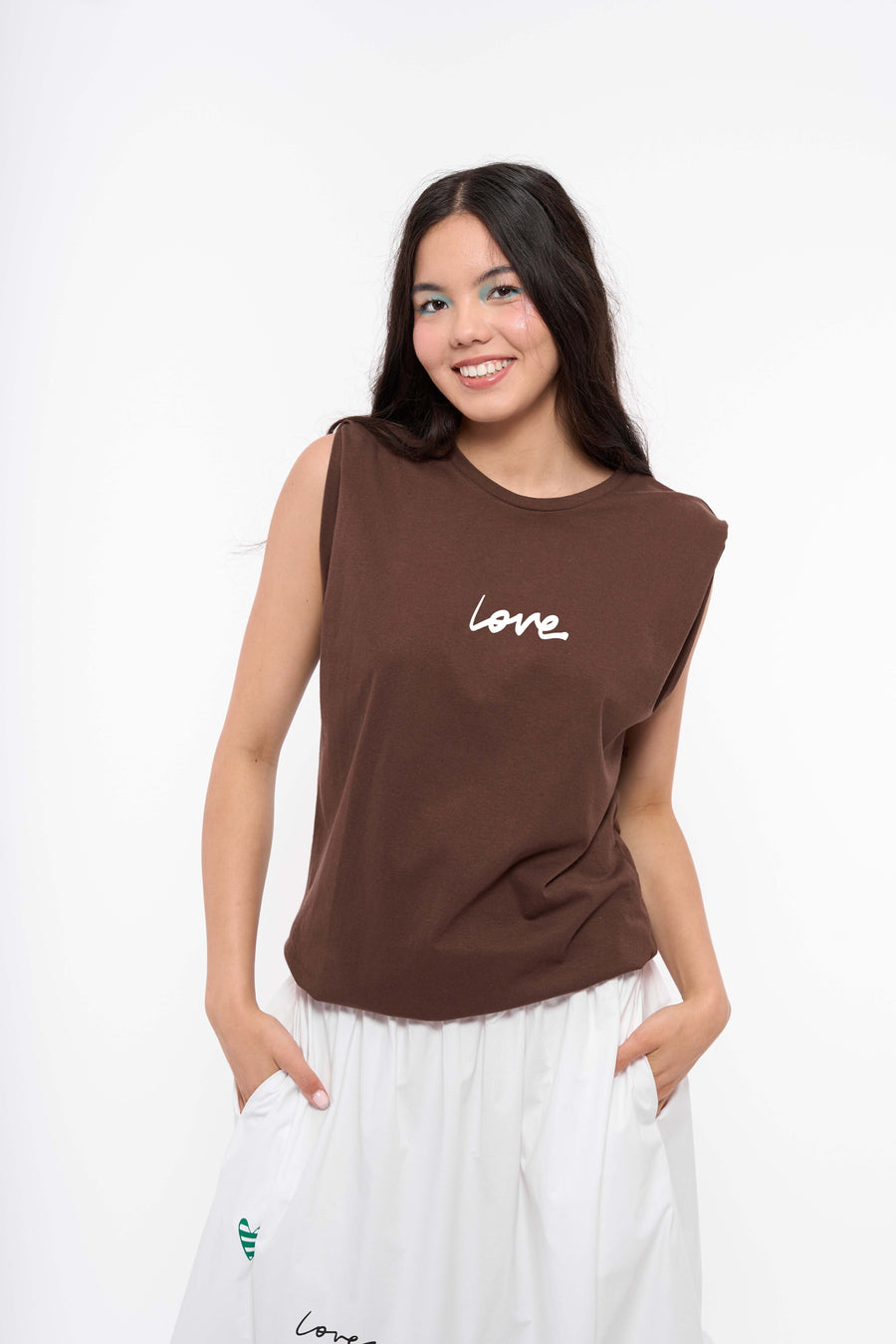 Love Sleeveless T-shirt