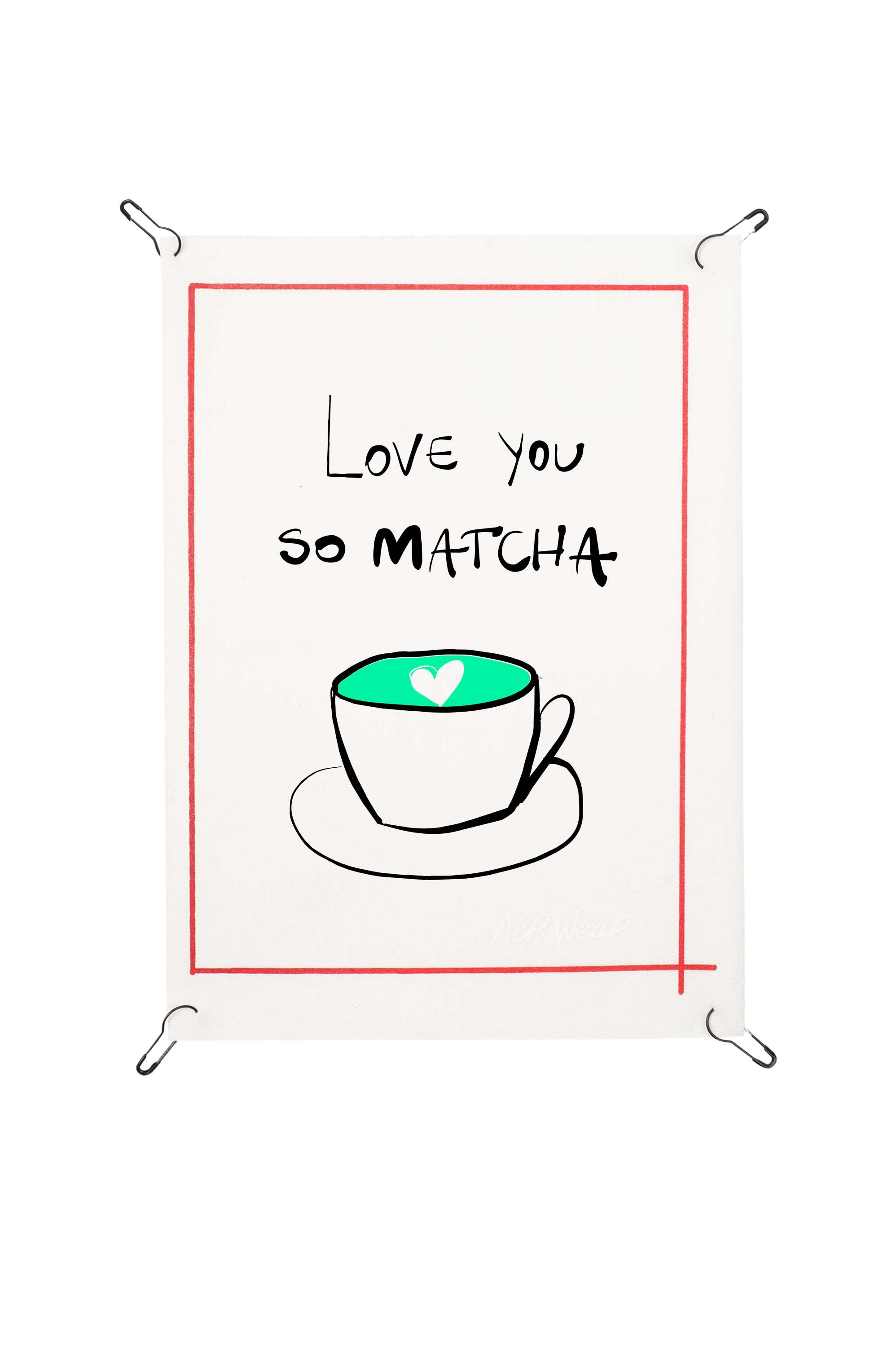 Matcha detachable print