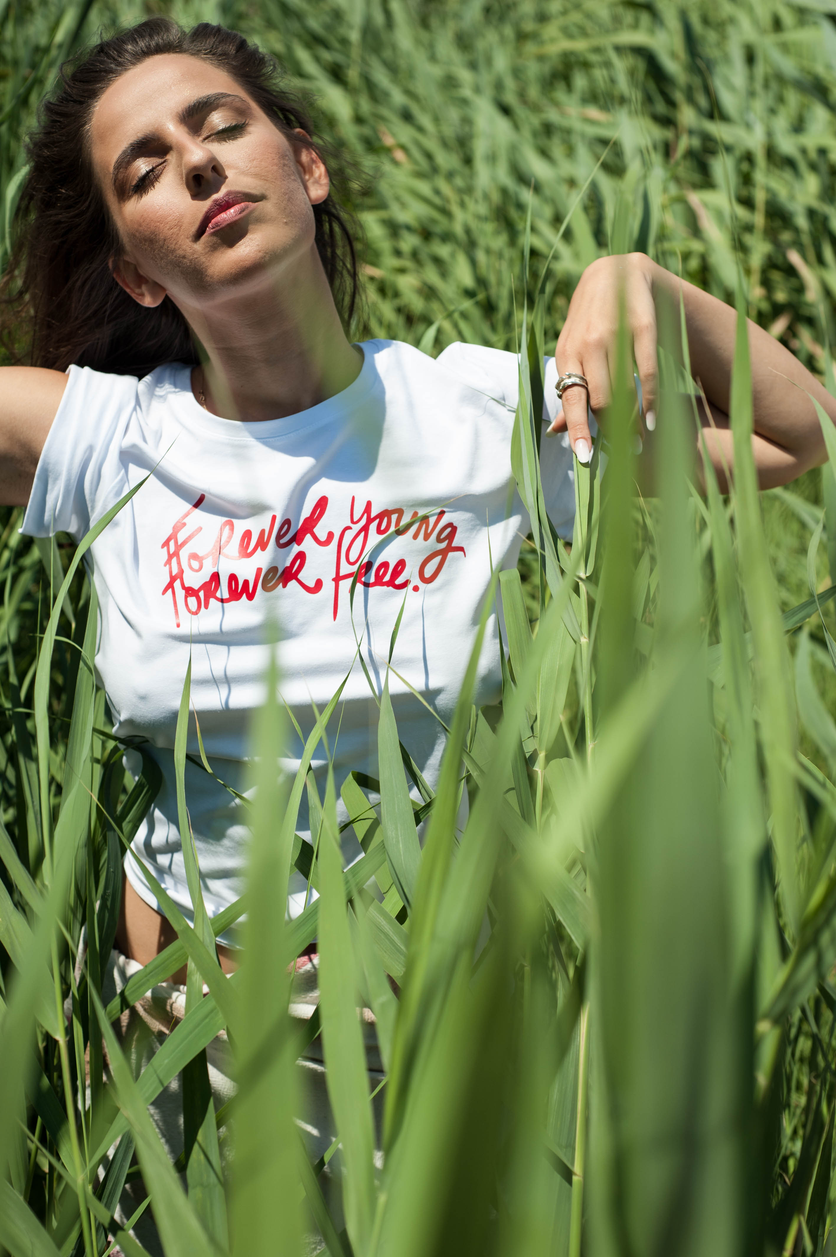 FOREVER YOUNG, FOREVER FREE T-shirt