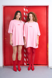 Love with heart oversized t-shirt