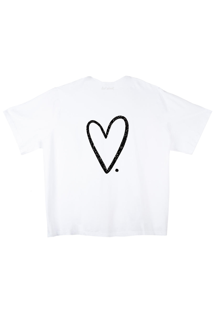 Love with heart oversized t-shirt