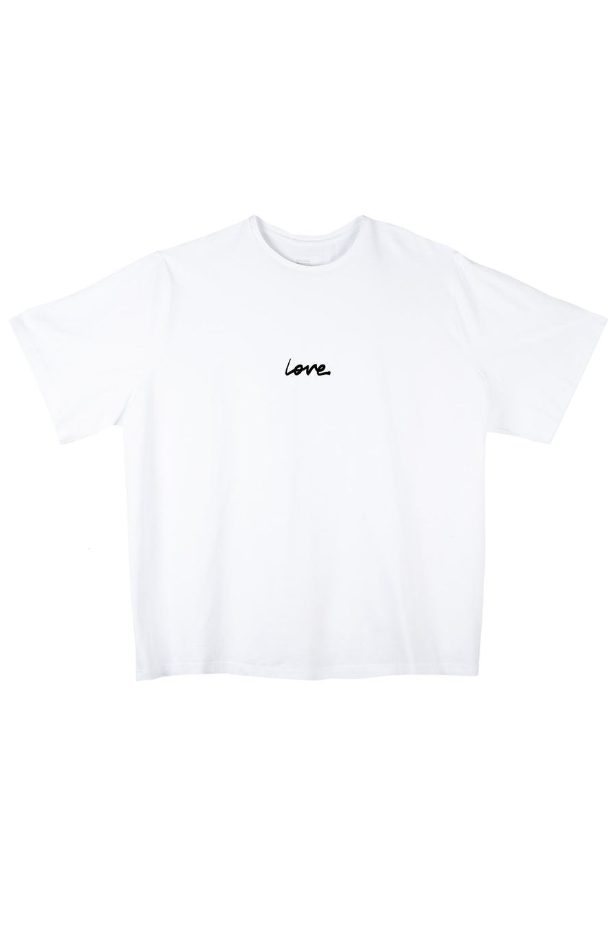 Love with heart oversized t-shirt