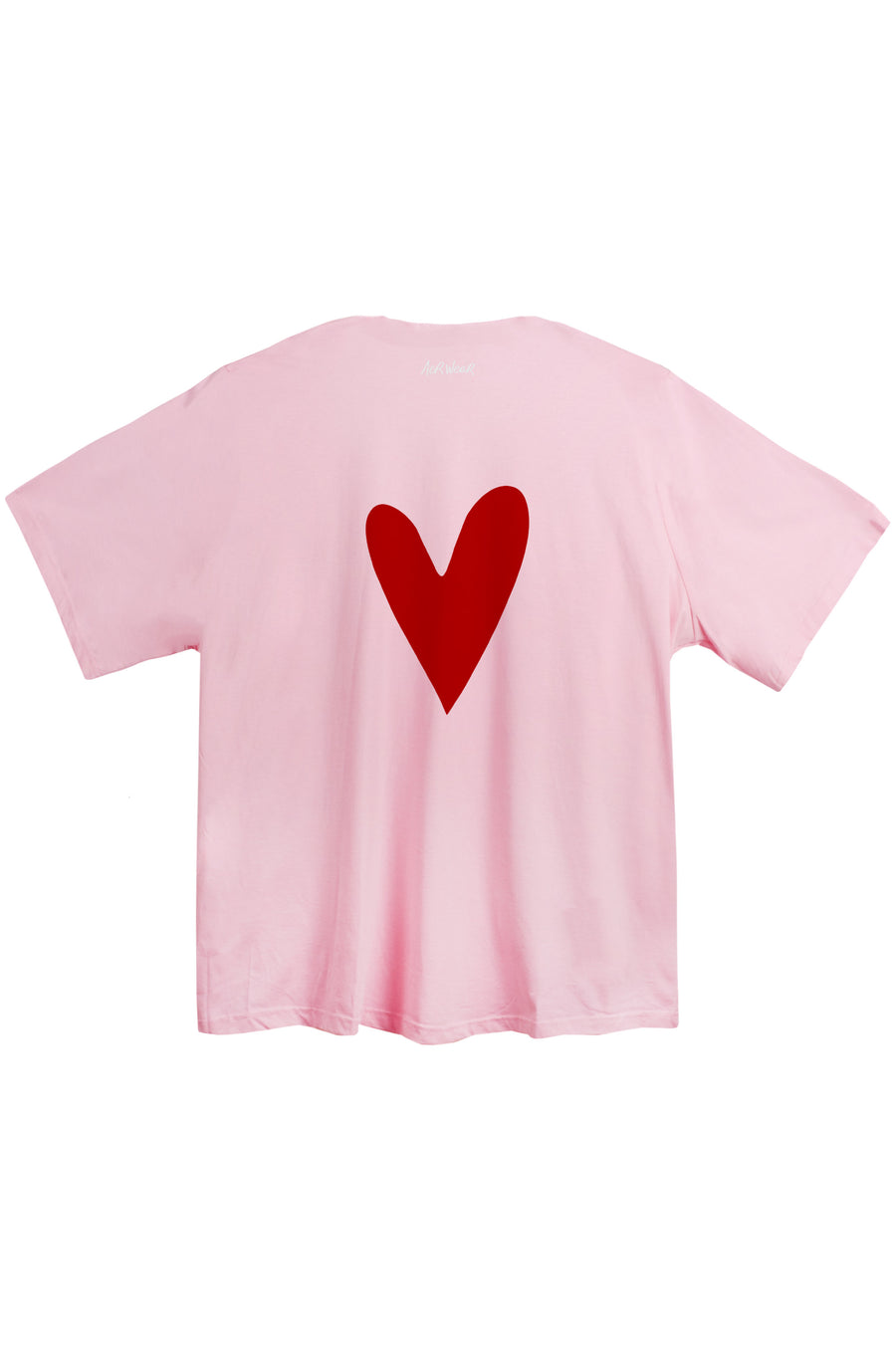 Love with heart oversized t-shirt