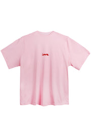Love with heart oversized t-shirt