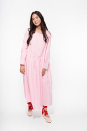 Striped cotton dress