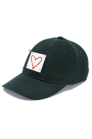 Baseball cap with detachable print