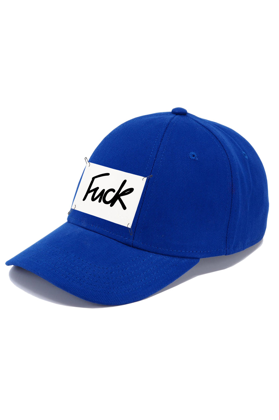 Baseball cap with detachable print