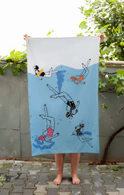 Gone swimming Towel
