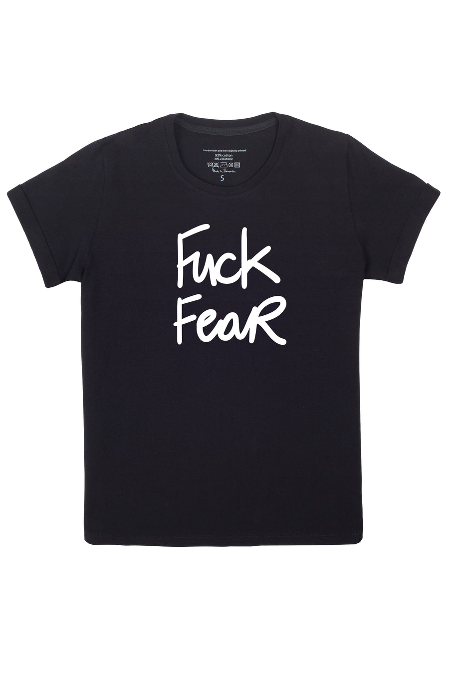 FUCK FEAR Tshirt Black version
