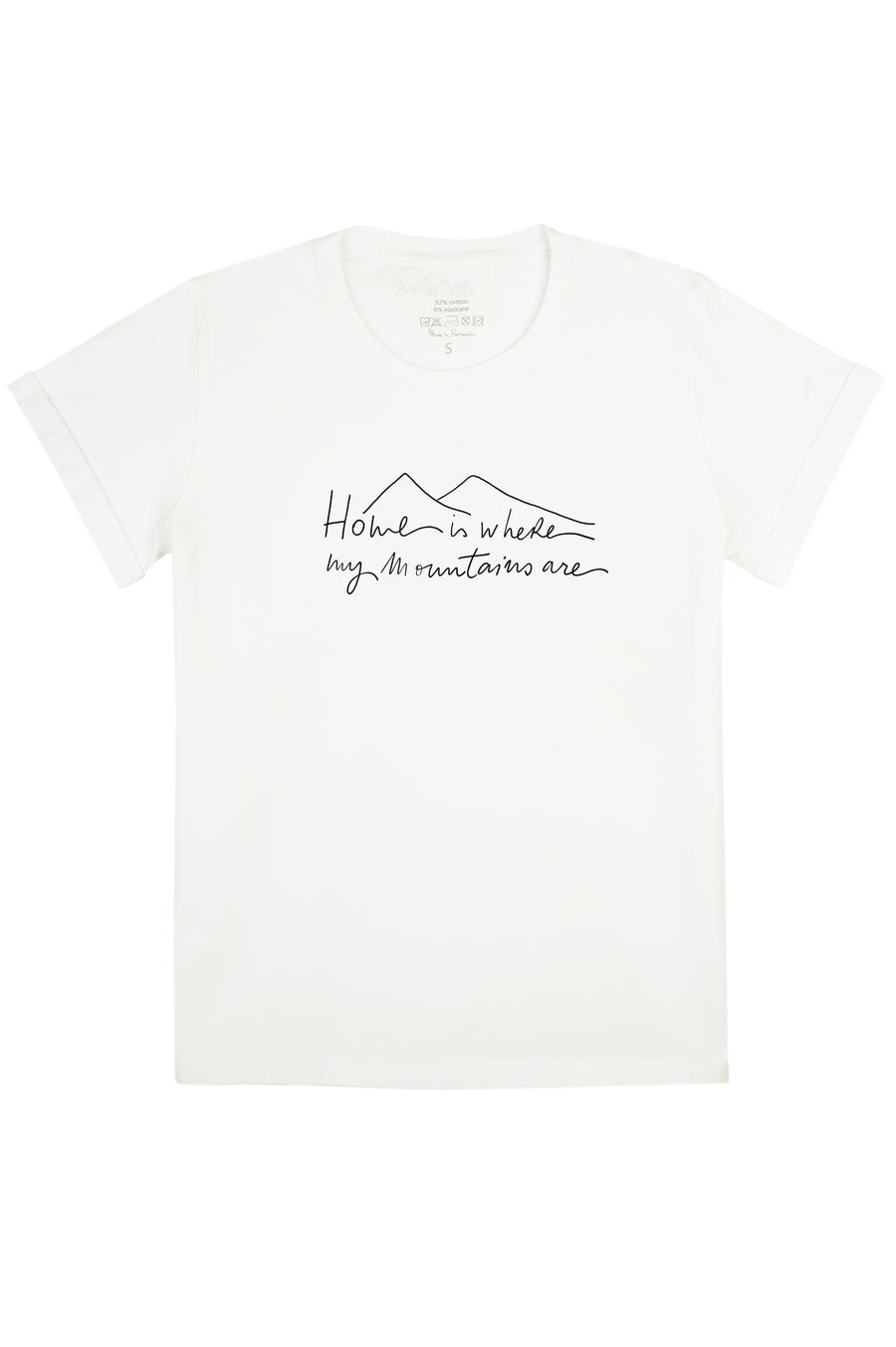 HOME IS WHERE MY MOUNTAINS ARE T-shirt