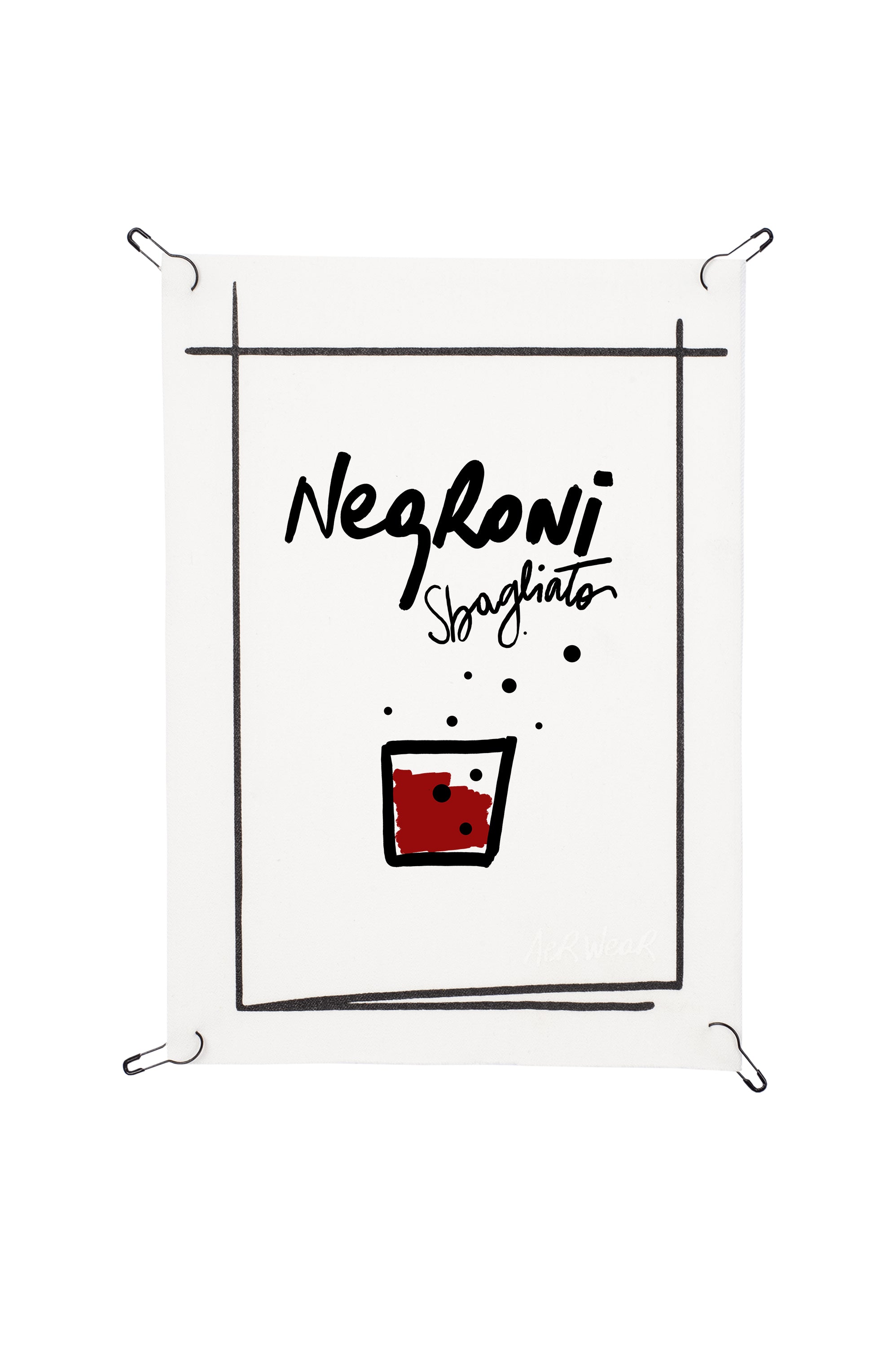 Negroni detachable prints