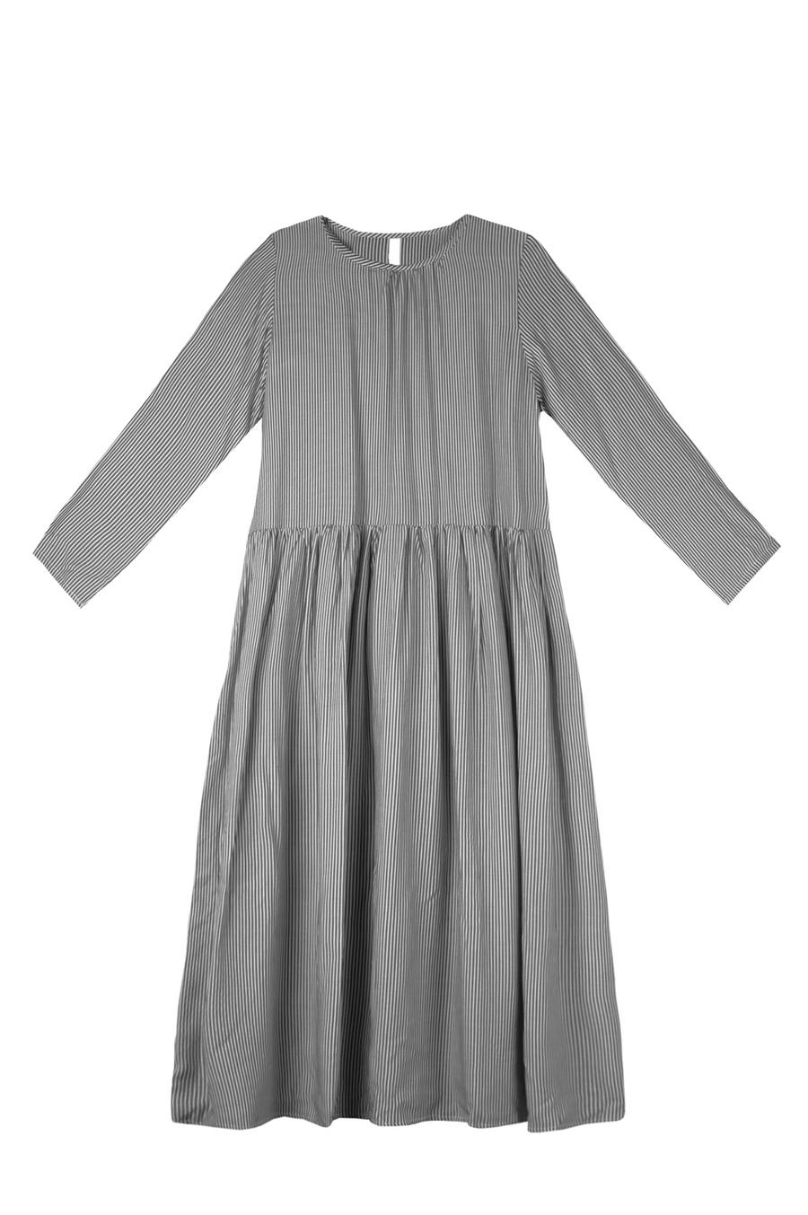 Striped cotton dress