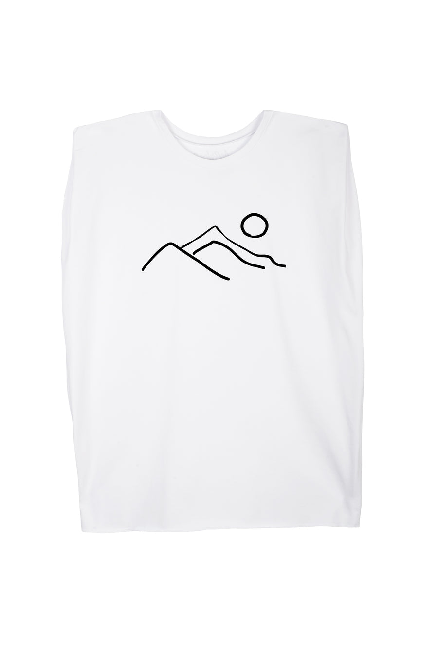 THE MOUNTAIN Sleeveless T-shirt