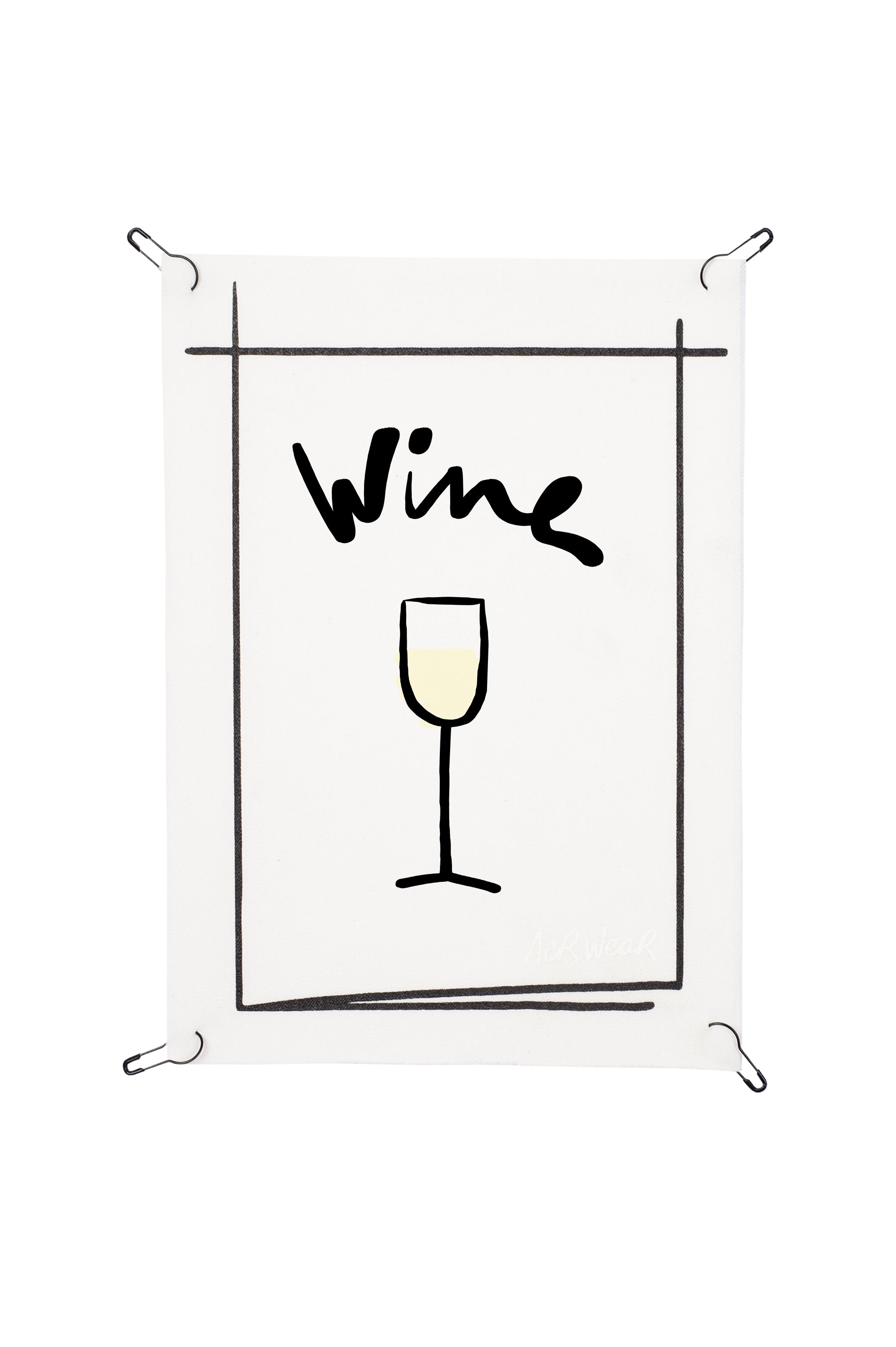 Wine detachable prints