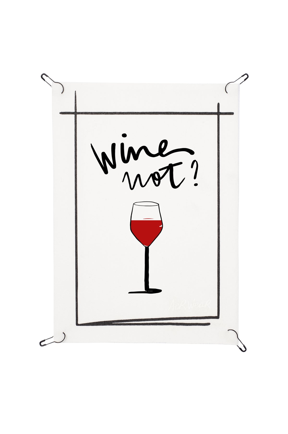 Wine not? detachable print – Aer Wear