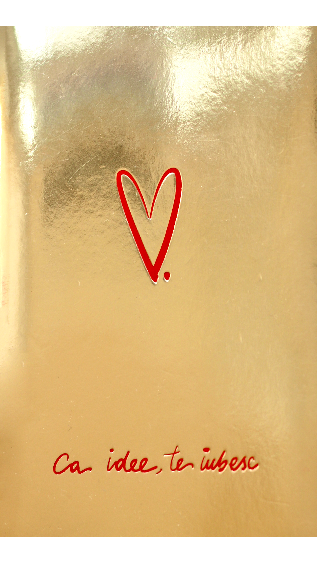 Ca idee, Te iubesc NOTEBOOK