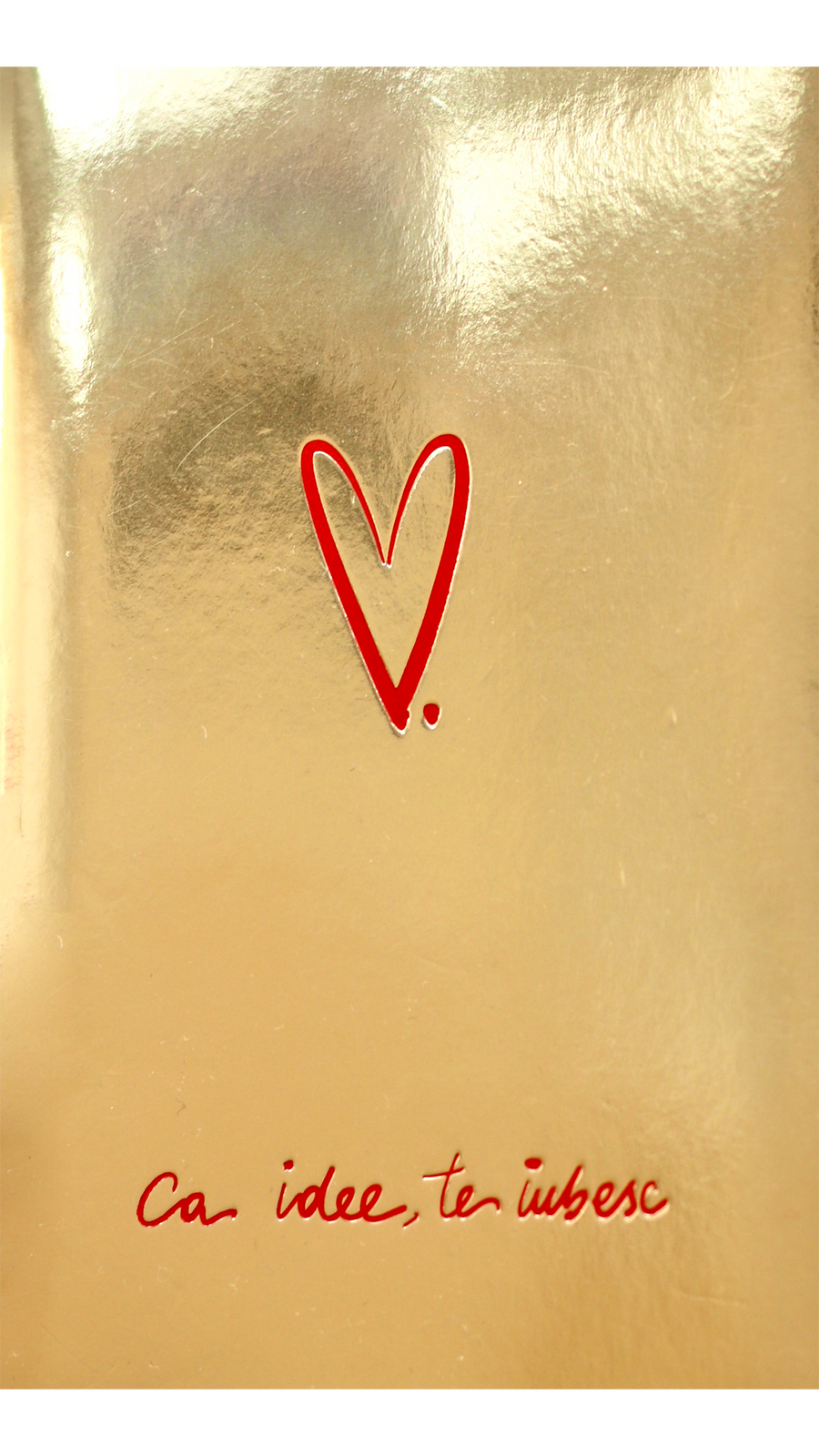 Ca idee, Te iubesc NOTEBOOK