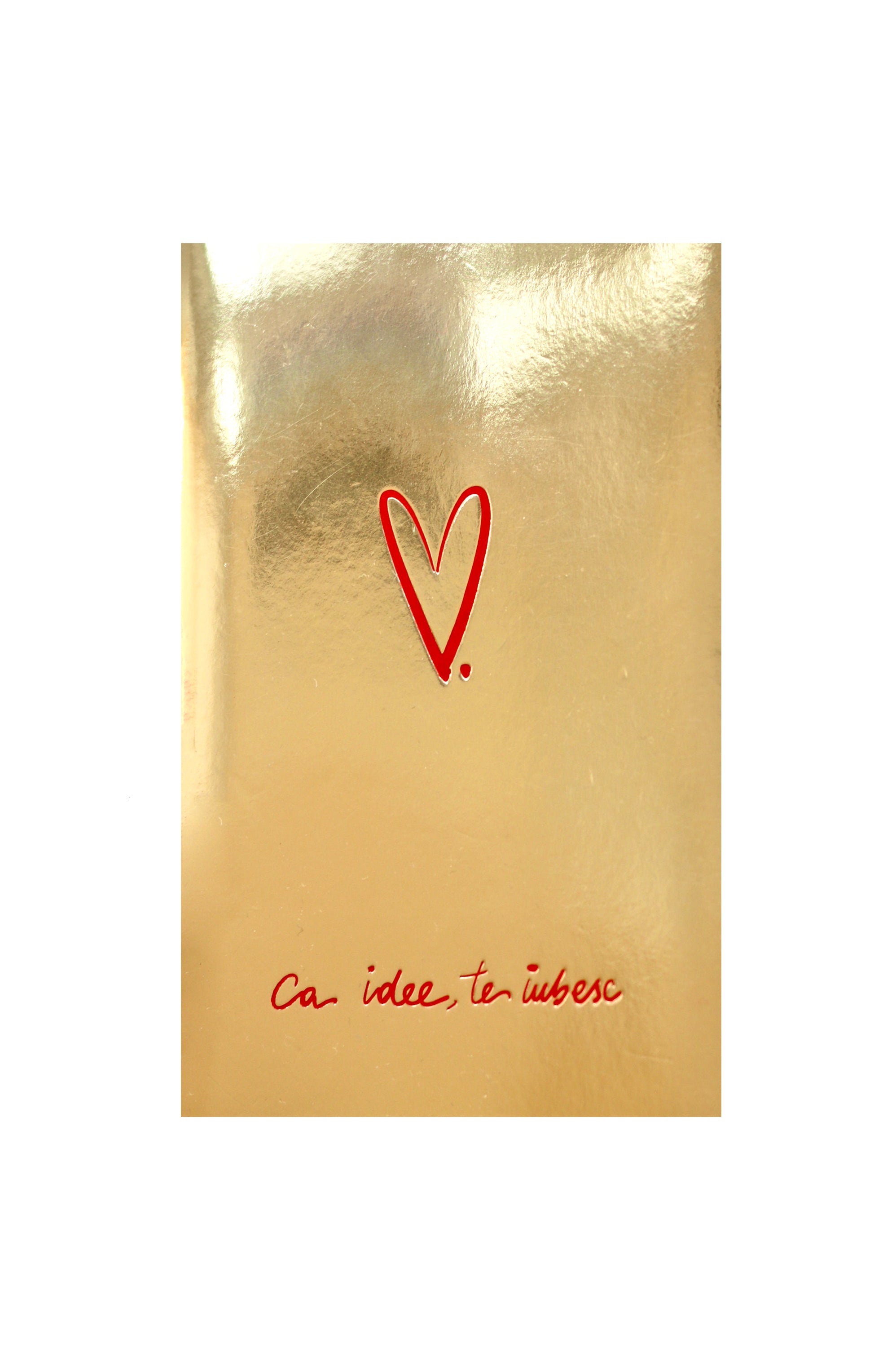 Ca idee, Te iubesc NOTEBOOK