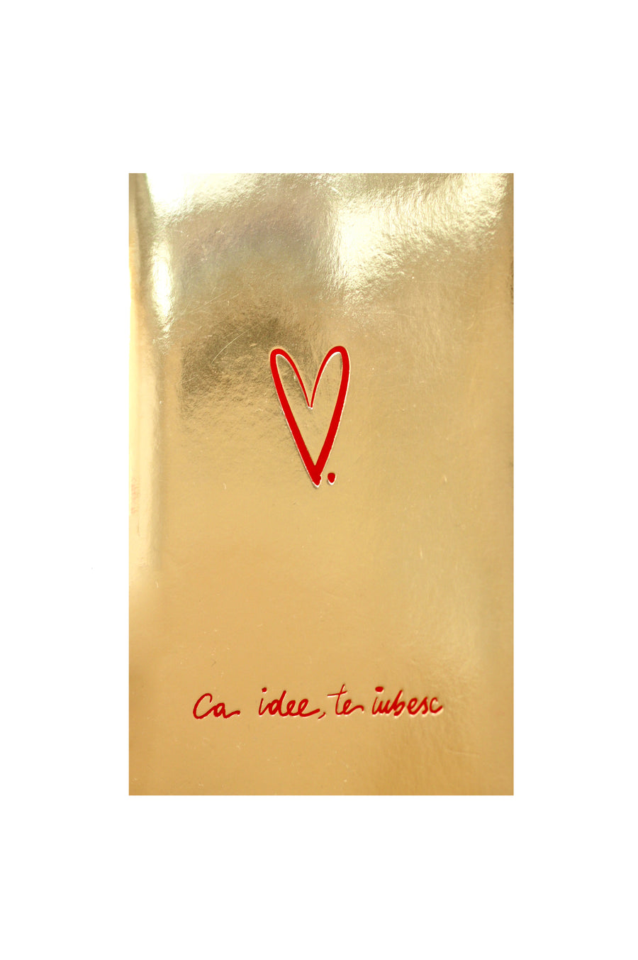 Ca idee, Te iubesc NOTEBOOK