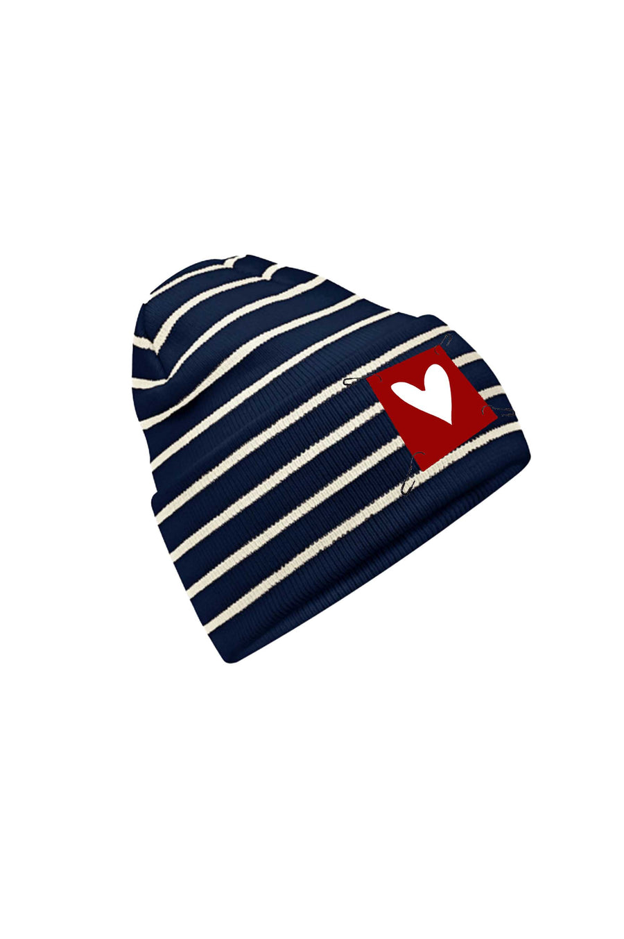 Striped beanie