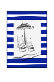 Chaise lounge at the beach