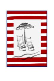 Chaise lounge at the beach