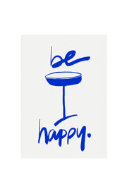 Be happy Greeting card