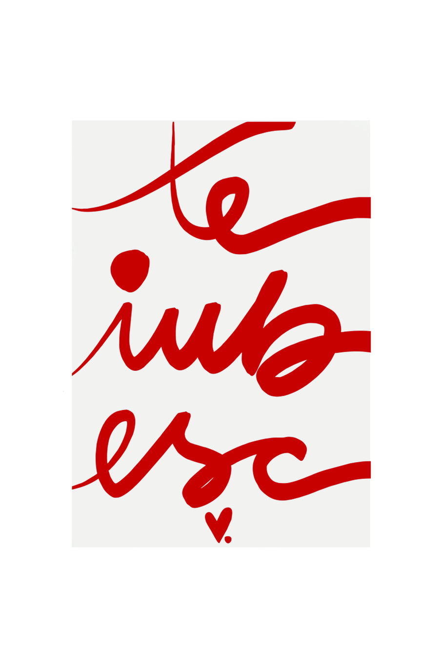 Te iubesc GREETING CARD