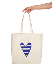 Striped Tote bag