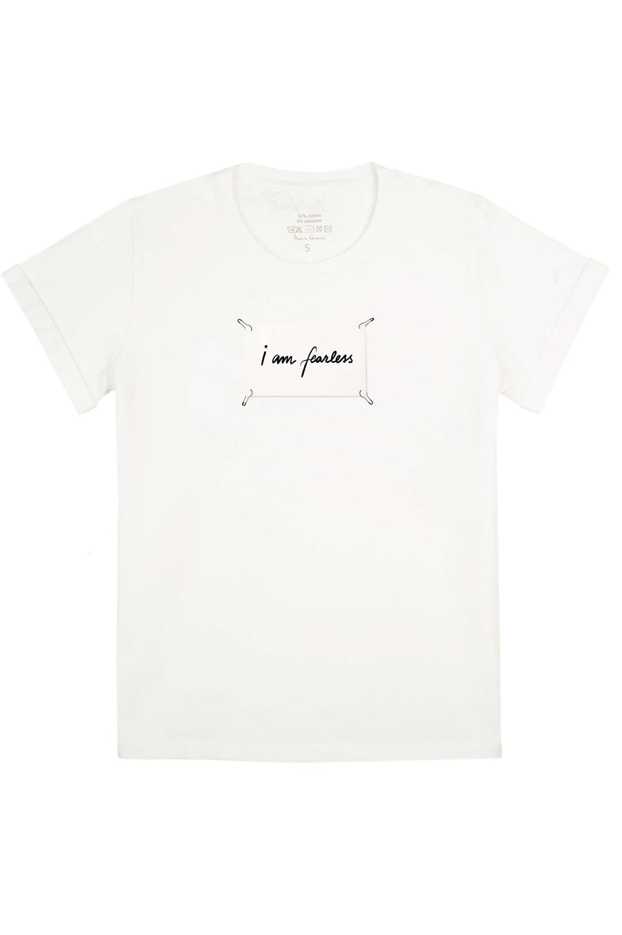 I am fearless detachable print