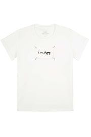 I am happy detachable print