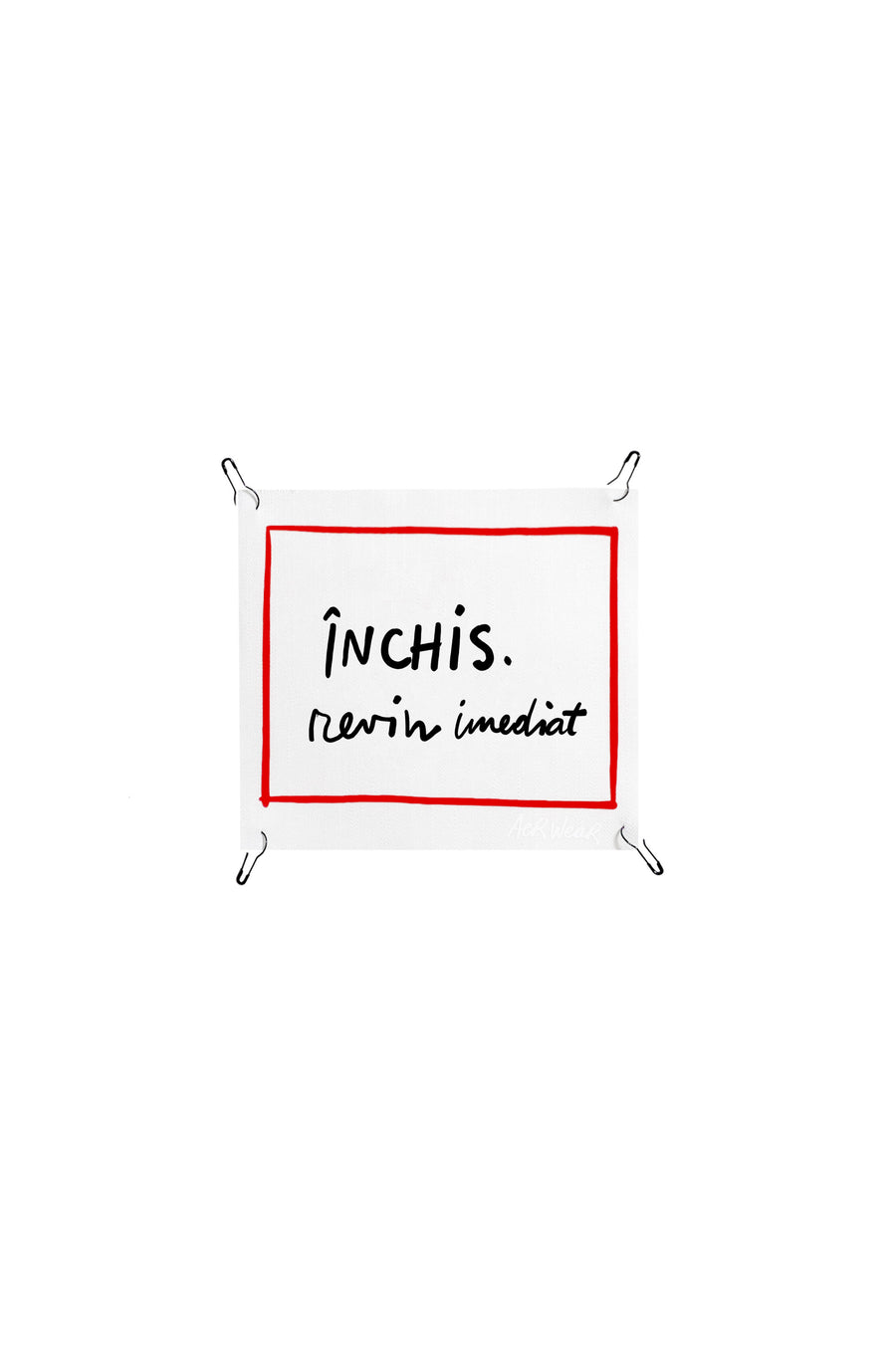 Inchis, revin imediat detachable print