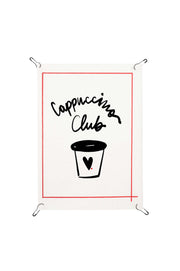 Cappuccino detachable print