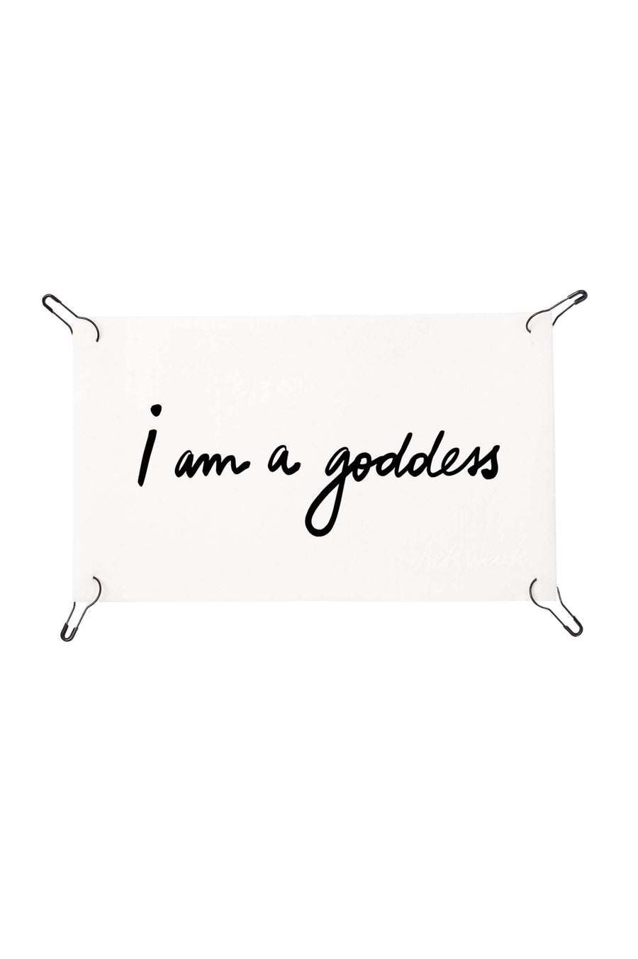 I am a goddess detachable print