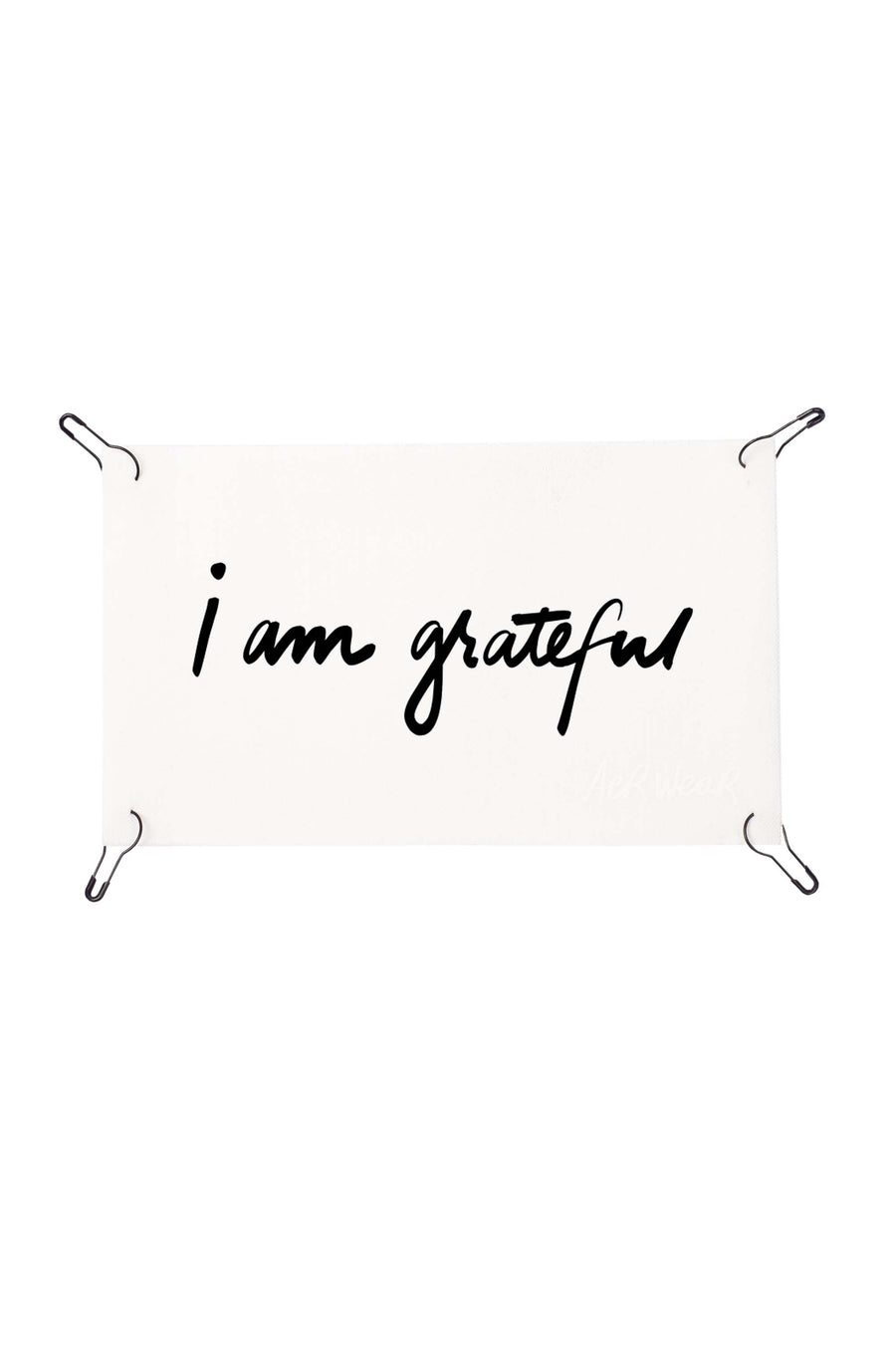I am grateful detachable print