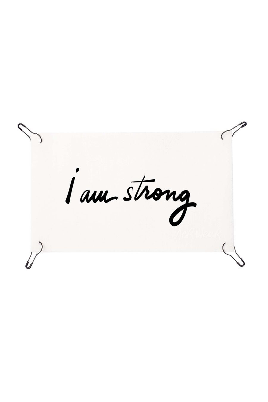 I am strong detachable print