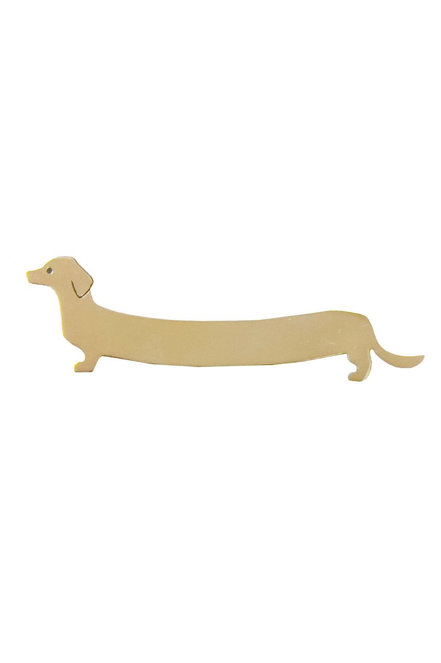 Long dog brooch