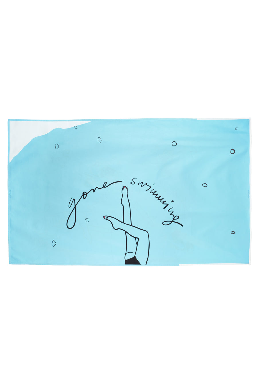 Gone swimming Towel