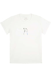 Holographic outline dog T-shirt - Limited Edition