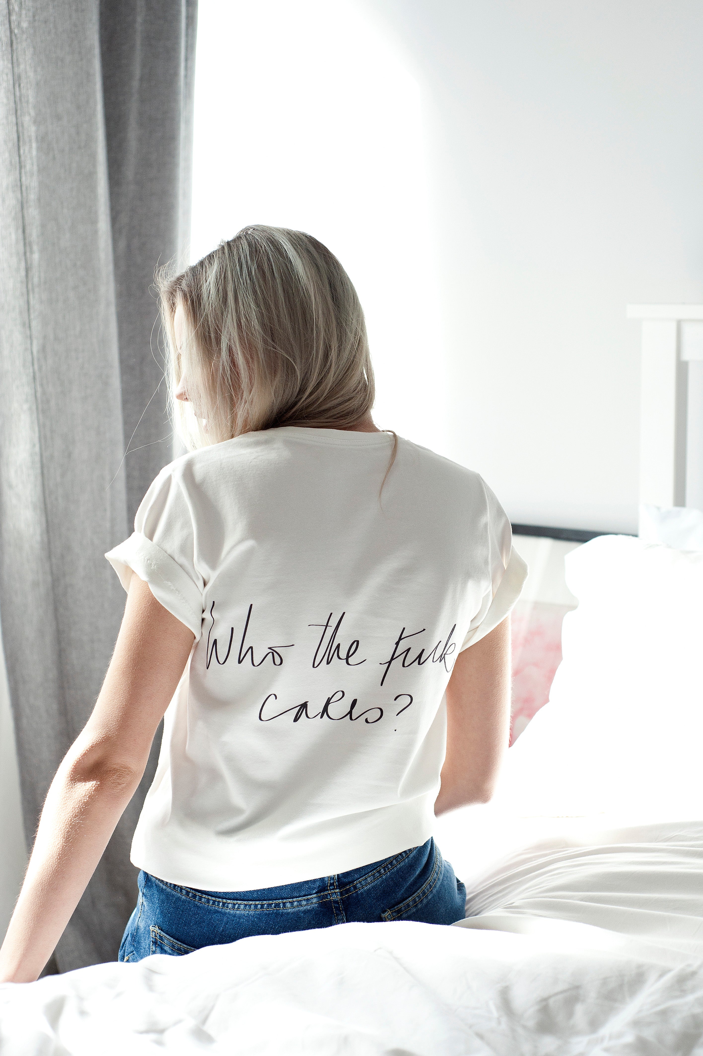WHO THE FUCK CARES Tshirt